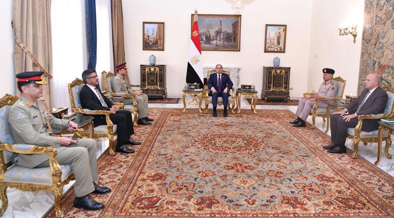 Pakistan, Egypt vow to deepen cooperation for regional peace, stability